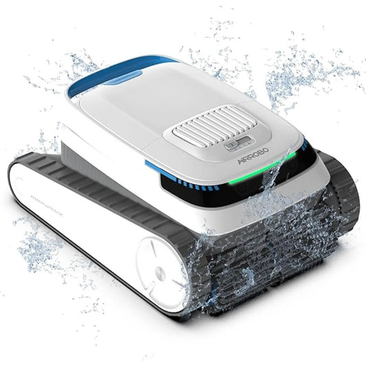 Robot Limpia Piscinas AIRROBO PC10 Inalámbrico, Filtro 4L, 120–150 min y App