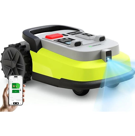Robot Cortacésped UBHOME M10 RTK+AI Vision sin cable perimetral, con App Hasta 1000 m2