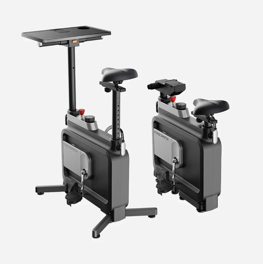 Bicicleta Estática Plegable KingSmith W1B, Resistencia Magnética 8 Niveles Hasta 120kg