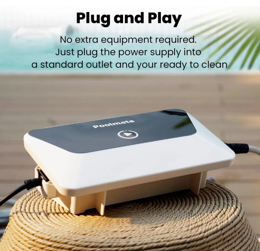 Robot Limpia Piscinas Poolmate Hydro 4 con App, 4L, para Piscinas Enterradas