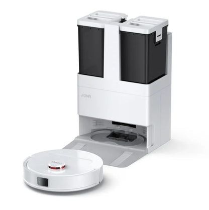 Aspiradora Robot JONR T5 Lite 8000Pa con Mopa, Láser y Estación de Lavado/Secado de Mopa