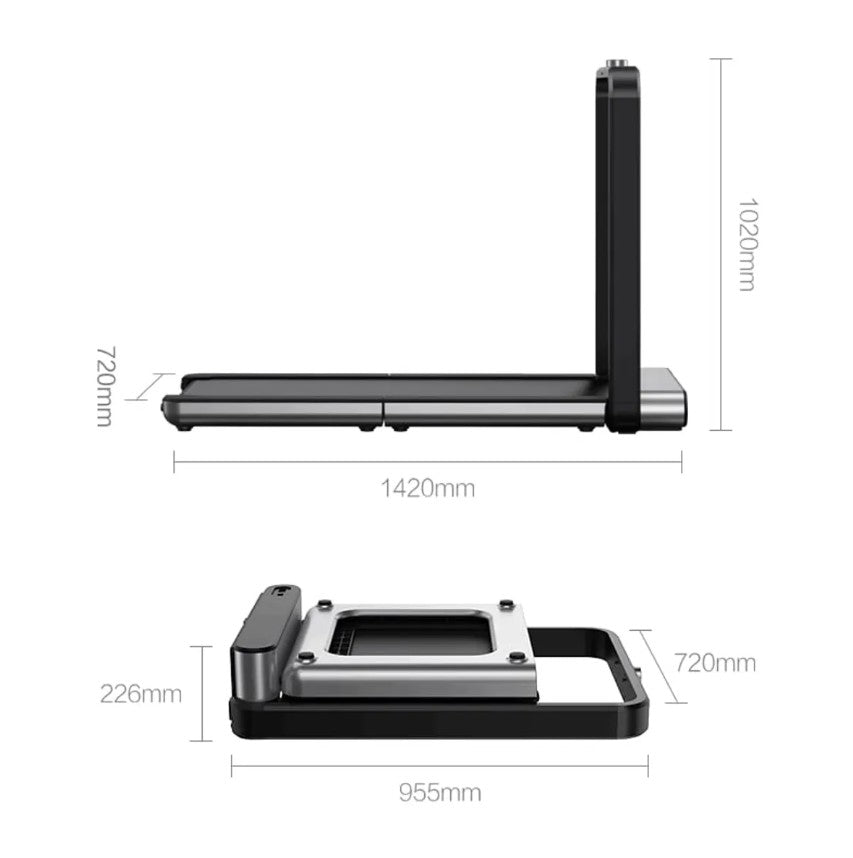 Trotadora Plegable KingSmith WalkingPad X21 12km/h, Hasta 110kg 46×121 NFC + LED