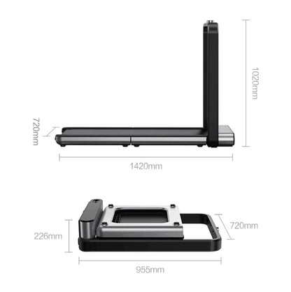 Trotadora Plegable KingSmith WalkingPad X21 12km/h, Hasta 110kg 46×121 NFC + LED