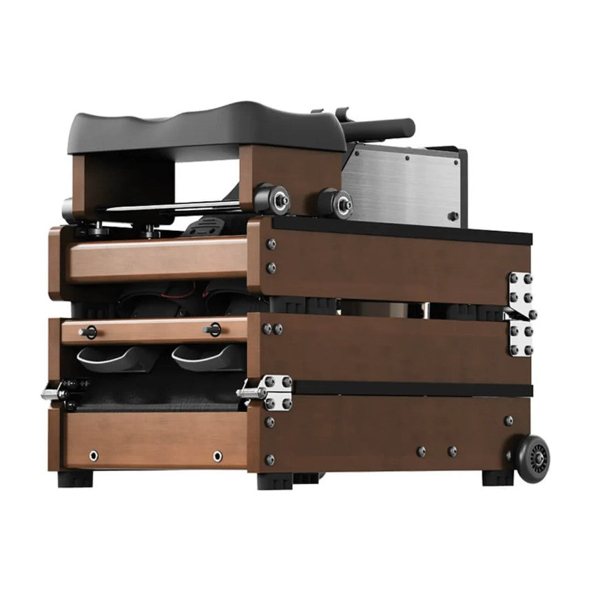 Máquina de Remo KingSmith WM10 Agua + Magnética, Plegado Triple Hasta 120kg