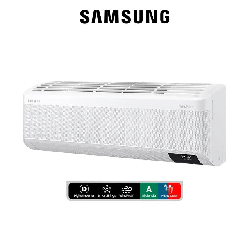 Aire Acondicionado Samsung 12000 BTU Wind-Free WiFi