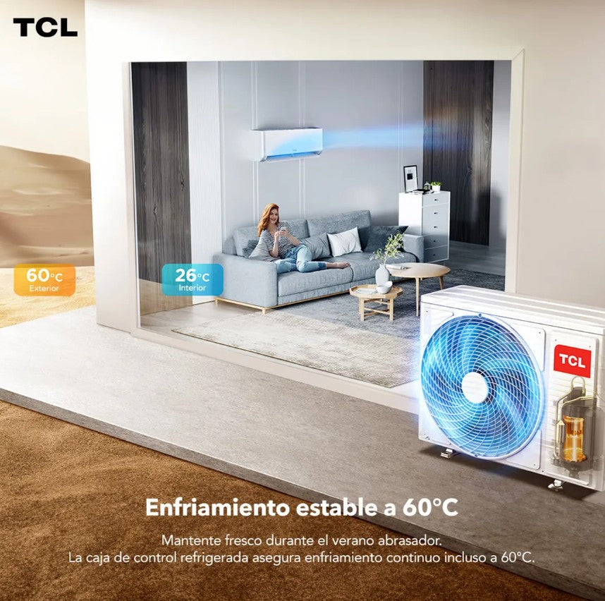 Aire Acondicionado Inverter TCL BreezeIN 12000 BTU WIFI