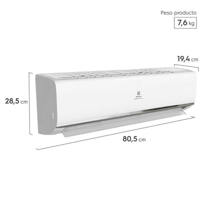 Aire Acondicionado Electrolux Inverter 12.000 BTU Frío/Calor Efficient Auto Restart