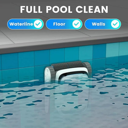Robot Limpia Piscinas AIRROBO PC10 Inalámbrico, Filtro 4L, 120–150 min y App