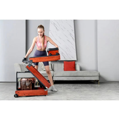 Máquina de Remo KingSmith WR1 Resistencia por Agua, Plegable 3 Pliegues Hasta 120kg