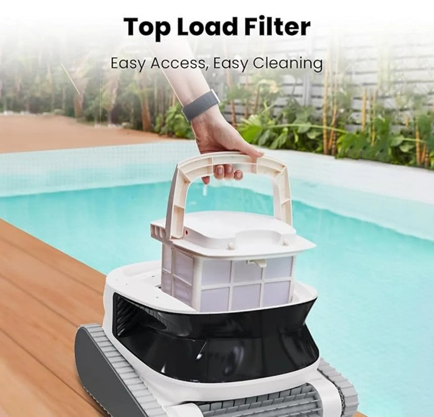 Robot Limpia Piscinas Poolmate Hydro 4 con App, 4L, para Piscinas Enterradas