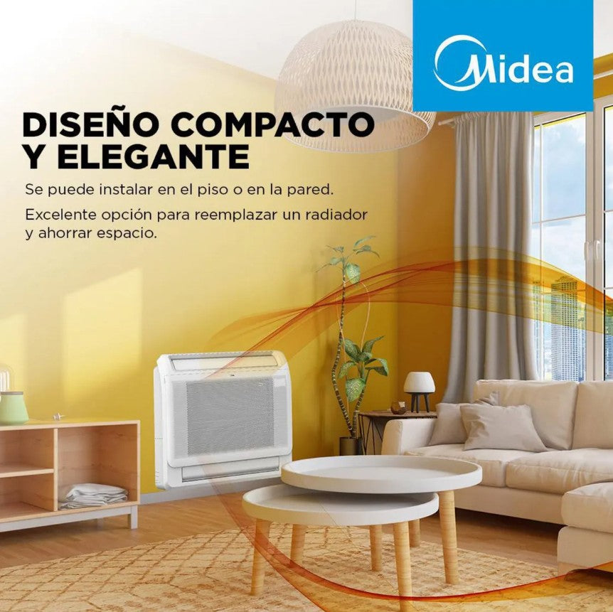 Aire Acondicionado Midea Consola Xtreme Heat Inverter Frio-Calor 18000 BTU + WiFi + Instalación Básica