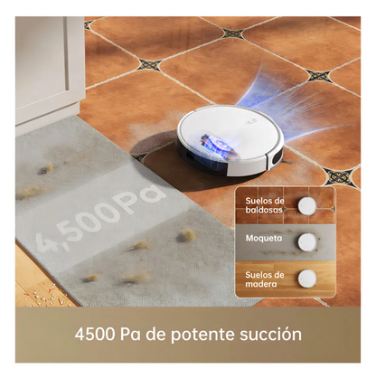 Aspiradora Robot Dreame Mova M1 4500Pa con Mopa y Trapeador