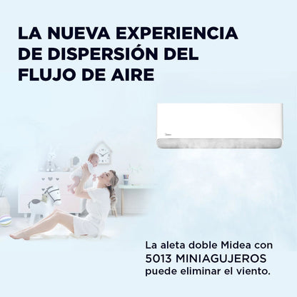 Multisplit Breezeless 2x9000+12000 BTUh con Wi-Fi + Instalación