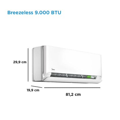 Multisplit Breezeless 2x9000+12000 BTUh con Wi-Fi + Instalación