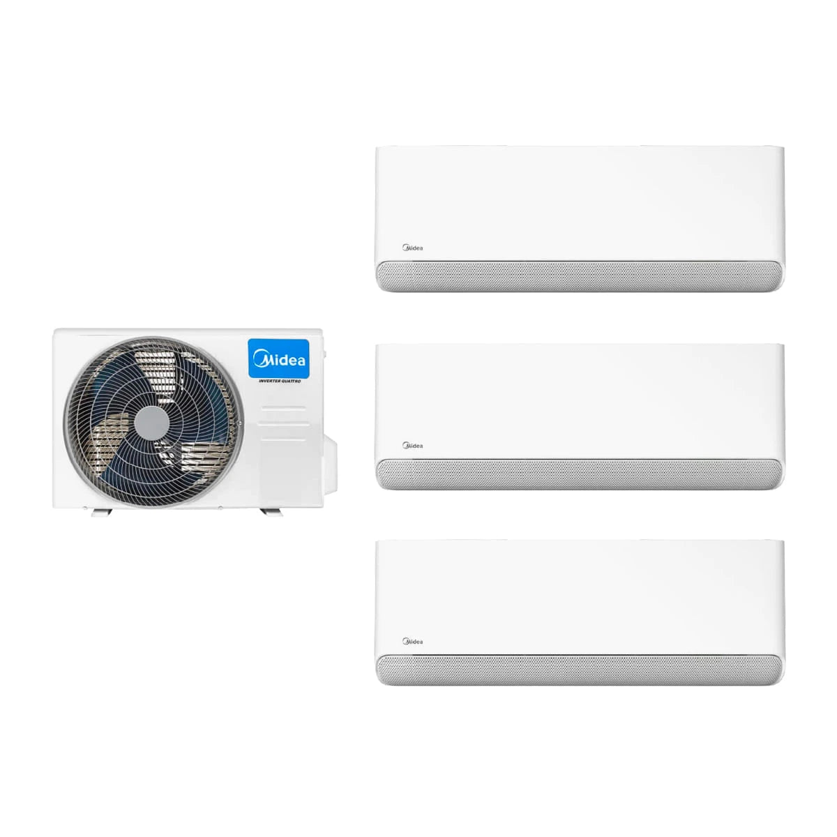 Multisplit Breezeless 2x9000+12000 BTUh con Wi-Fi + Instalación