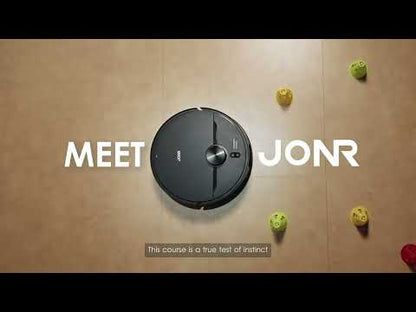 Aspiradora Robot JONR X1 Max 20000Pa con Mopa, App y Estación (Lavado 75°C + Secado 45°C)