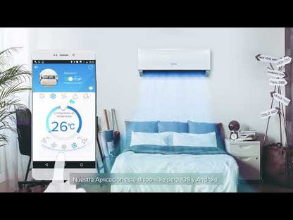Aire Acondicionado Hisense 12.000 BTU/H Serie Hi-Vida AS-12UW4RLRKA
