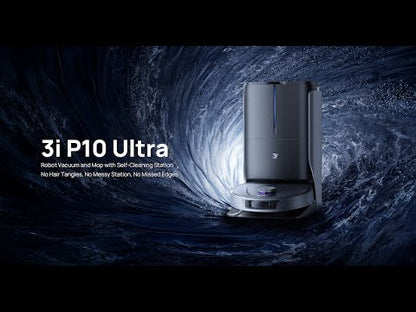 Aspiradora Robot 3i P10 Ultra 18000Pa con Mopa, App y Base (350×457×420 mm)