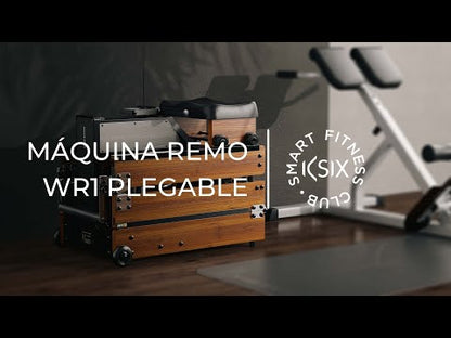 Máquina de Remo KingSmith WR1 Resistencia por Agua, Plegable 3 Pliegues Hasta 120kg