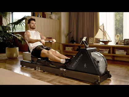 Máquina de Remo KingSmith WR20 Resistencia por Agua, Plegable Tri-Fold Hasta 120kg